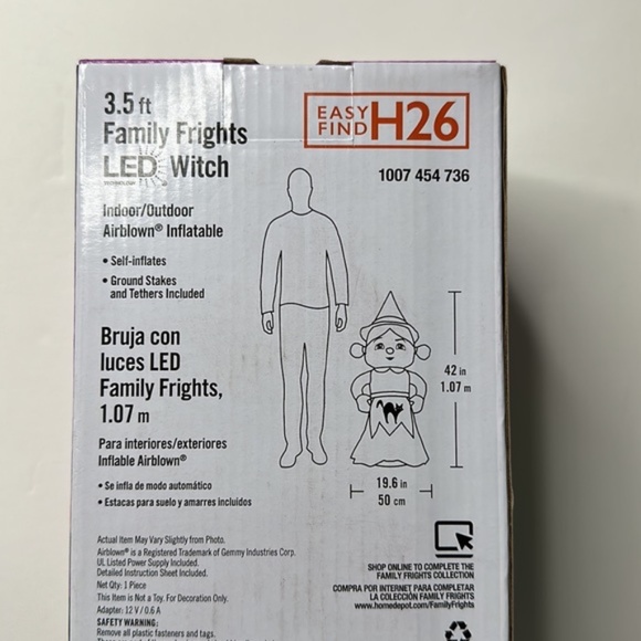 NIB Family Freights Led witch - Picture 3 of 3